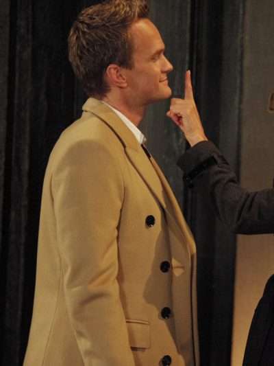 Barney Stinson How I Met Your Mother Brown Trench Coat