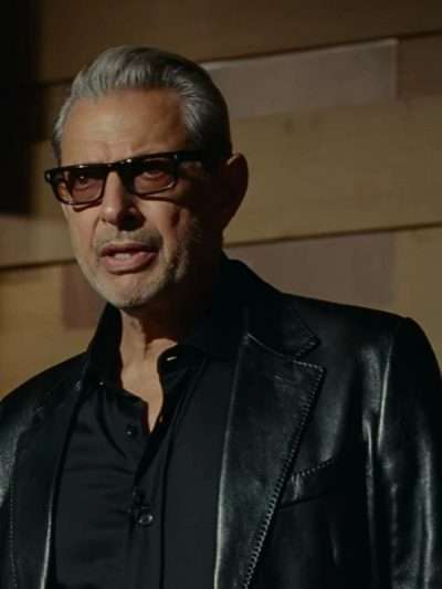 Ian Malcolm Jurassic World Dominion Leather Blazer