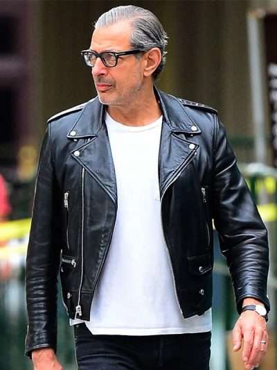 Jeff Goldblum Jurassic World Dominion Biker Jacket