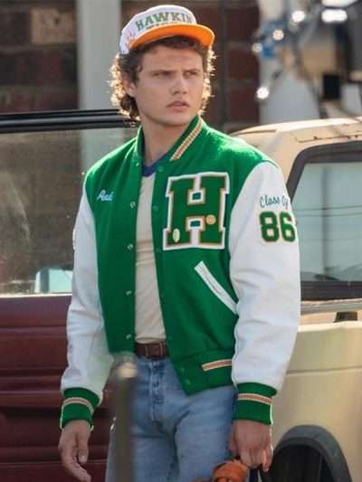 Eddie Munson Stranger Things S04 Green Jacket
