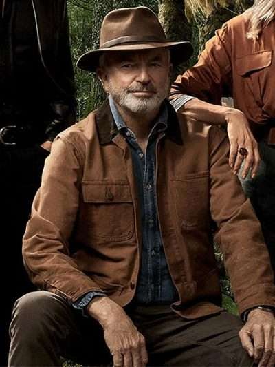 Sam Neill Jurassic World Dominion Cotton Jacket