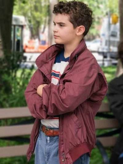 Young Henry DeTamble The Time Traveler's Wife Maroon Cotton Jacket