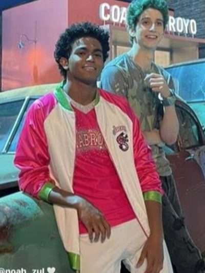 Zombies 3 Noah Zulfikar Bomber Pink Jacket