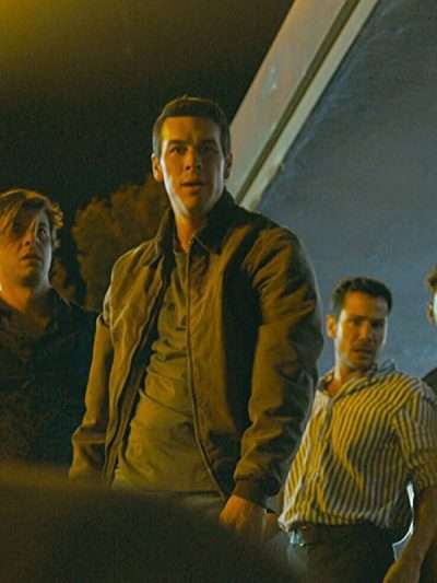 Mario Casas The innocent Grey Cotton Jacket
