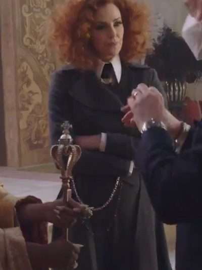 Lady Lesso The School for Good and Evil Black Trench Coat