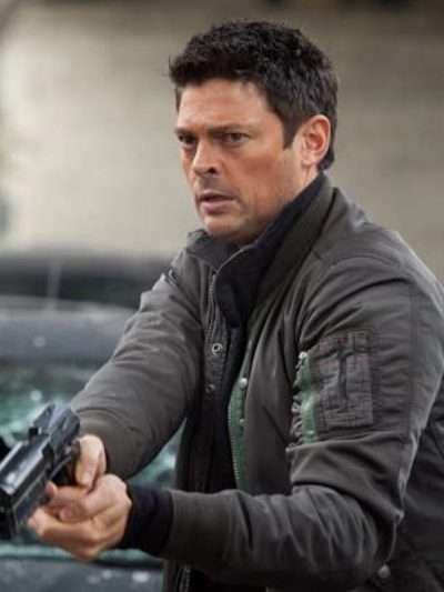 Karl Urban Almost Human Grey Cotton Jacket