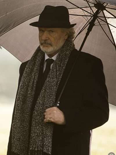 Patrick Bergin Blackbird Black Wool Coat