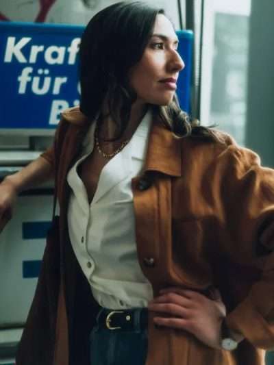 Julie Millaud Nothingman Brown Trench Coat