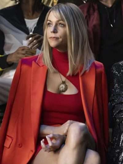 Kaitlin Olson Hacks Orange Blazer