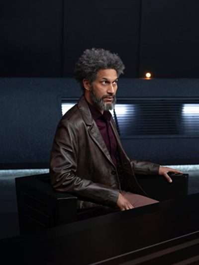 Keegan-Michael Key The Pentaverate Brown Leather Blazer