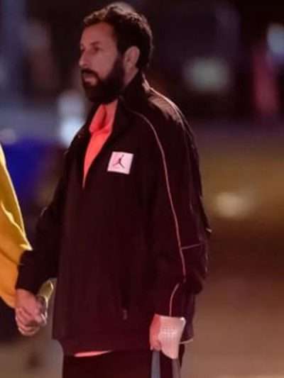 Adam Sandler Hustle Black Jacket