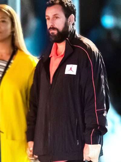 Adam Sandler Hustle Black Jacket
