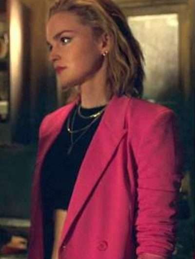 Eden Hawkins Locke & Key Pink Blazer
