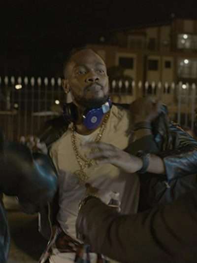 Kenneth Okolie Collision Black Leather Jacket