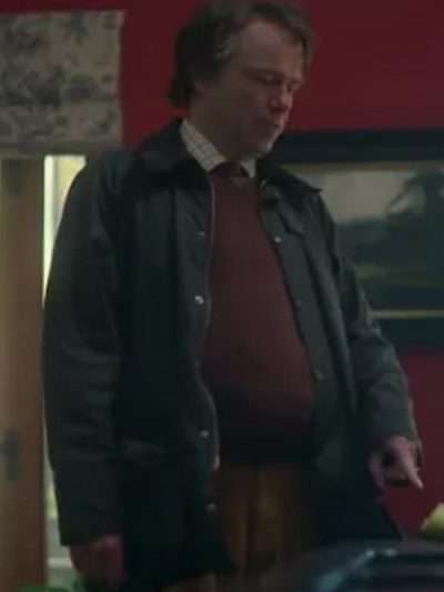 Men 2022 Rory Kinnear Green Cotton Jacket