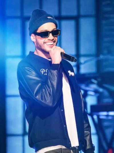 Pete Davidson Pete Davidson Presents: The Best Friends Black Leather Jacket