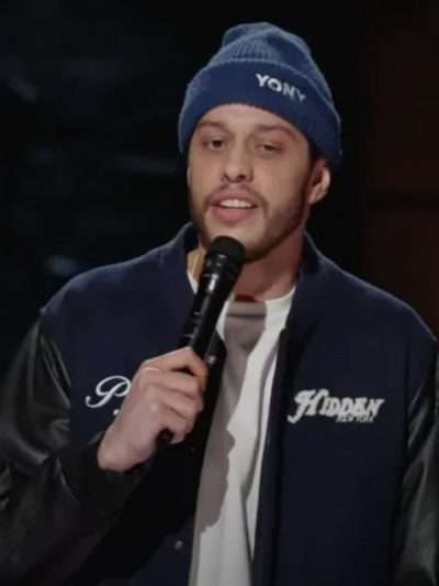 Pete Davidson Pete Davidson Presents: The Best Friends Black Leather Jacket