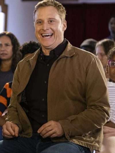 Harry Vanderspeigle Resident Alien Brown Cotton Jacket