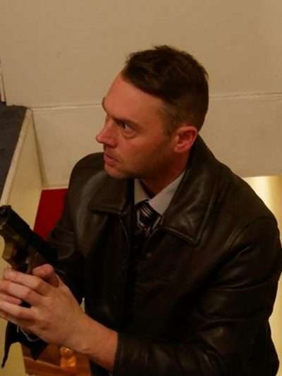 James Daly III The Deprivation: Apollyon's Awakening Black Leather Jacket
