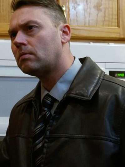 James Daly III The Deprivation: Apollyon's Awakening Black Leather Jacket