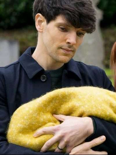 Three Families Colin Morgan Black Jacket