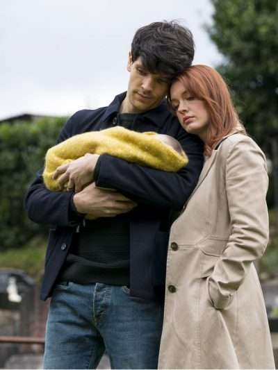 Three Families Colin Morgan Black Jacket