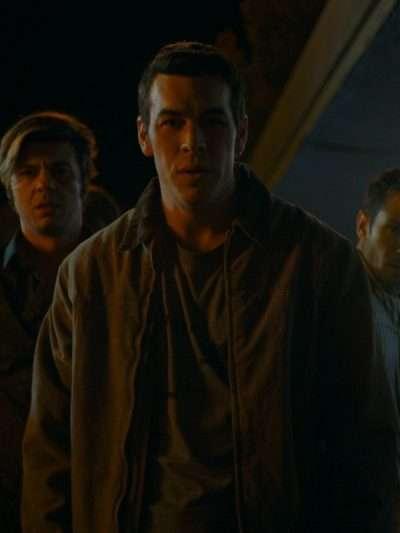 Mario Casas The innocent Grey Cotton Jacket