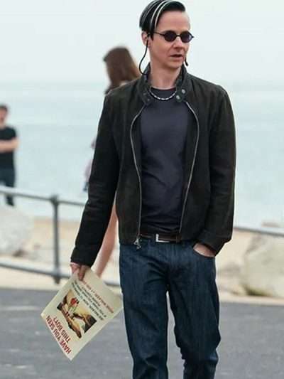 John Cameron Mitchell The Sandman Black Suede Leather Jacket