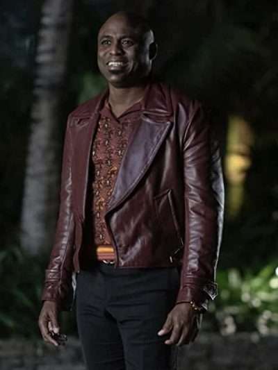 Wayne Brady American Gigolo Brown Leather Coat
