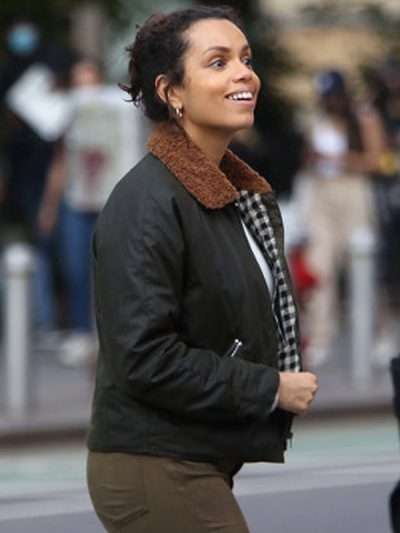 Georgina Campbell Suspicion Black Jacket