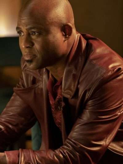 Wayne Brady American Gigolo Brown Leather Coat