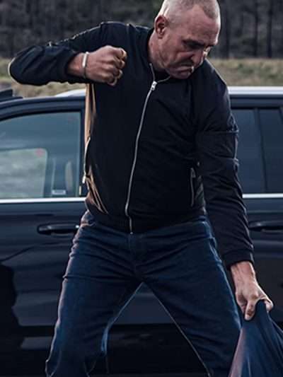 Vinnie Jones Bullet Proof Black Jacket