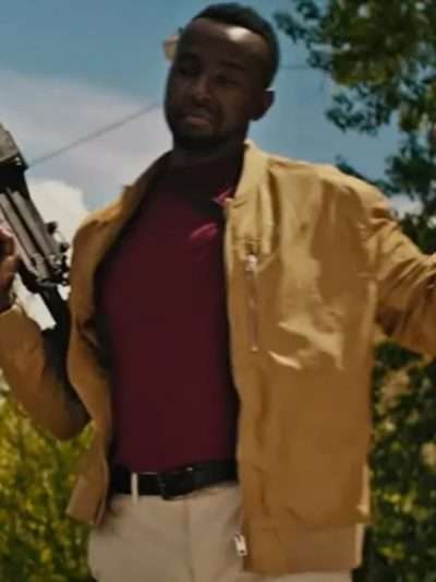 Janvier Katabarwa Bullet Proof Yellow Bomber Jacket