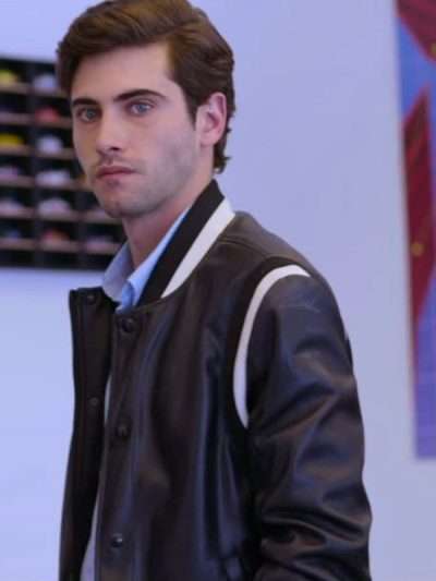 Patricio Gallardo Control-Z Black Leather Jacket