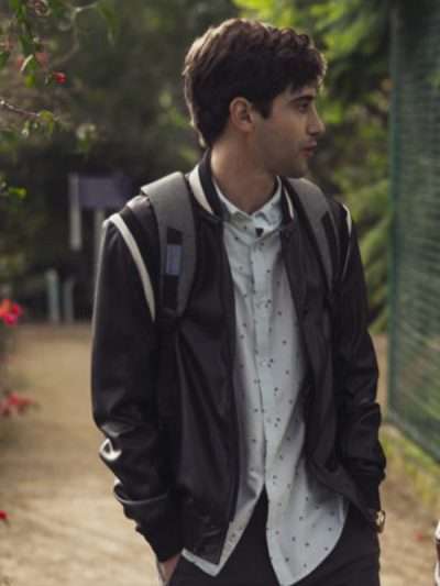 Patricio Gallardo Control-Z Black Leather Jacket