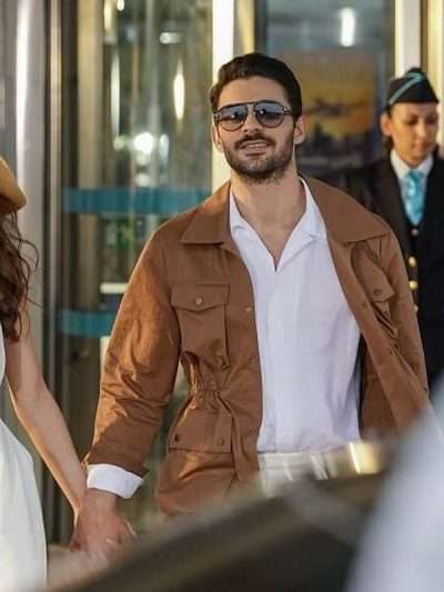 Halit Özgür Sari Gizli Sakli Brown Jacket