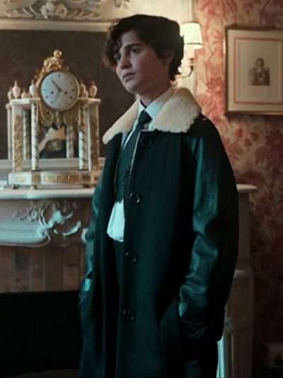 Alicia Vikander Irma Vep Black Wool Coat