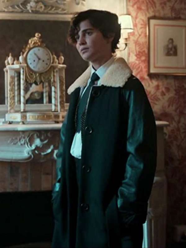 Alicia Vikander Irma Vep Black Wool Coat