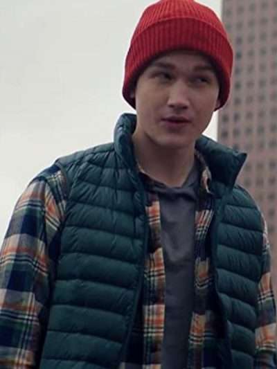 Matt Lintz Ms Marvel Green Puffer Vest