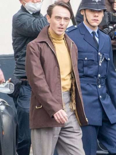 David Dawson My Policeman Brown Cotton Jacket