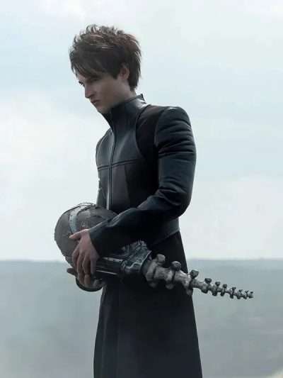 Tom Sturridge The Sandman Black Leather Jacket