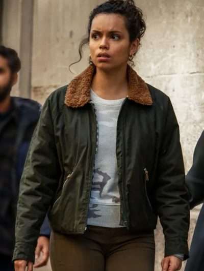 Georgina Campbell Suspicion Black Jacket