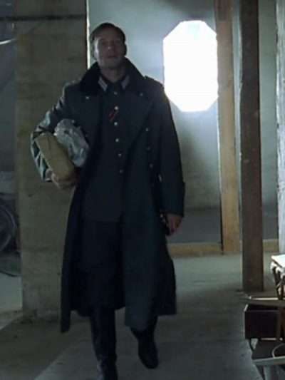 Thomas Kretschmann The Pianist Black Trench Coat