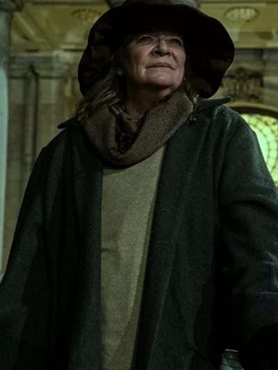 Clare Higgins The Sandman Green Trench Coat