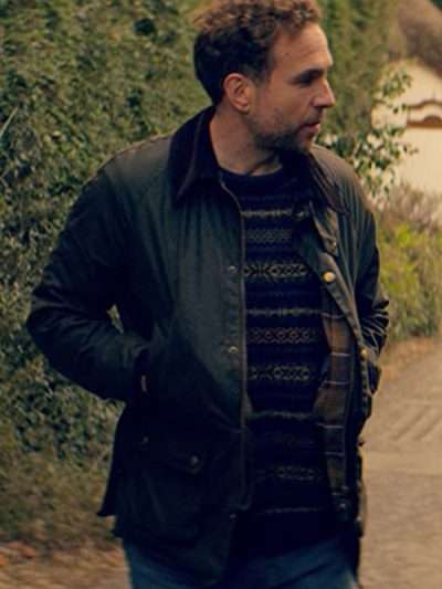 Rafe Spall Trying Black Jacket