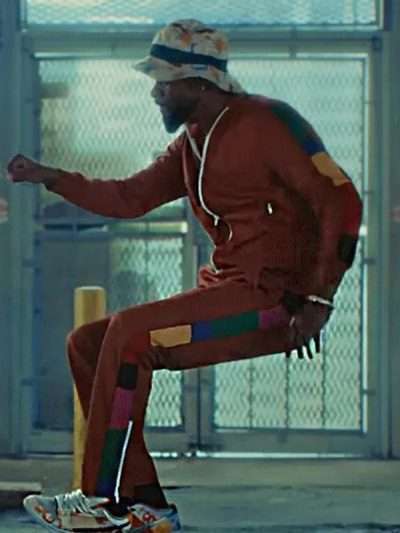 LaKeith Stanfield Atlanta Orange Jacket