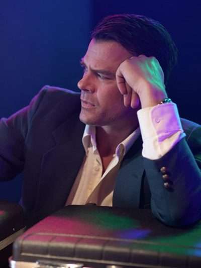Josh Duhamel Bandit Blue Blazer