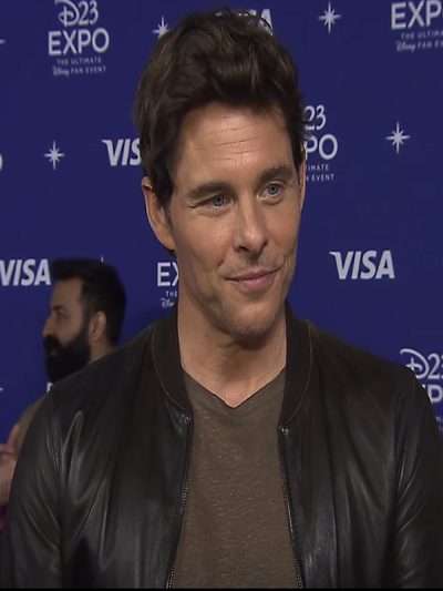 Disenchanted James Marsden Bomber Leather Jacket