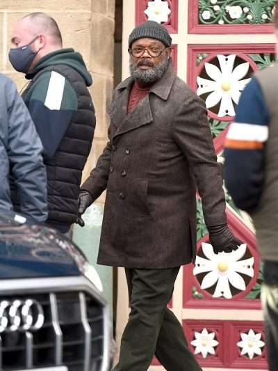 Samuel L. Jackson Secret Invasion Brown Coat