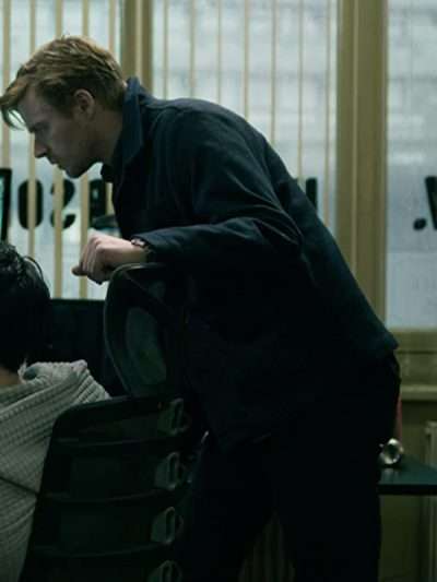 Jack Lowden Slow Horses Black Jacket